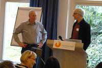 Axel Enke und Prof. Dr. Dr. Thomas Gerlinger - Politischer Einstiegsvortrag -allgemeine Situation im Gesundheitswesen