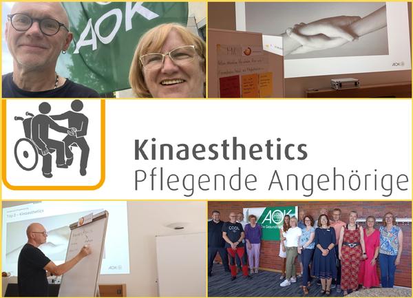 Collage - Kinaesthetics und die AOK Bayern